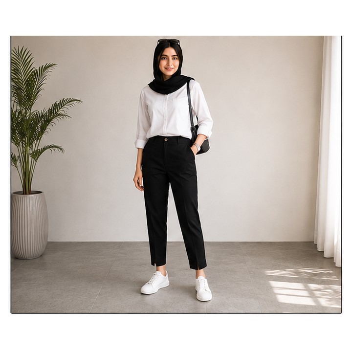شلوار پارچه ای زنانه