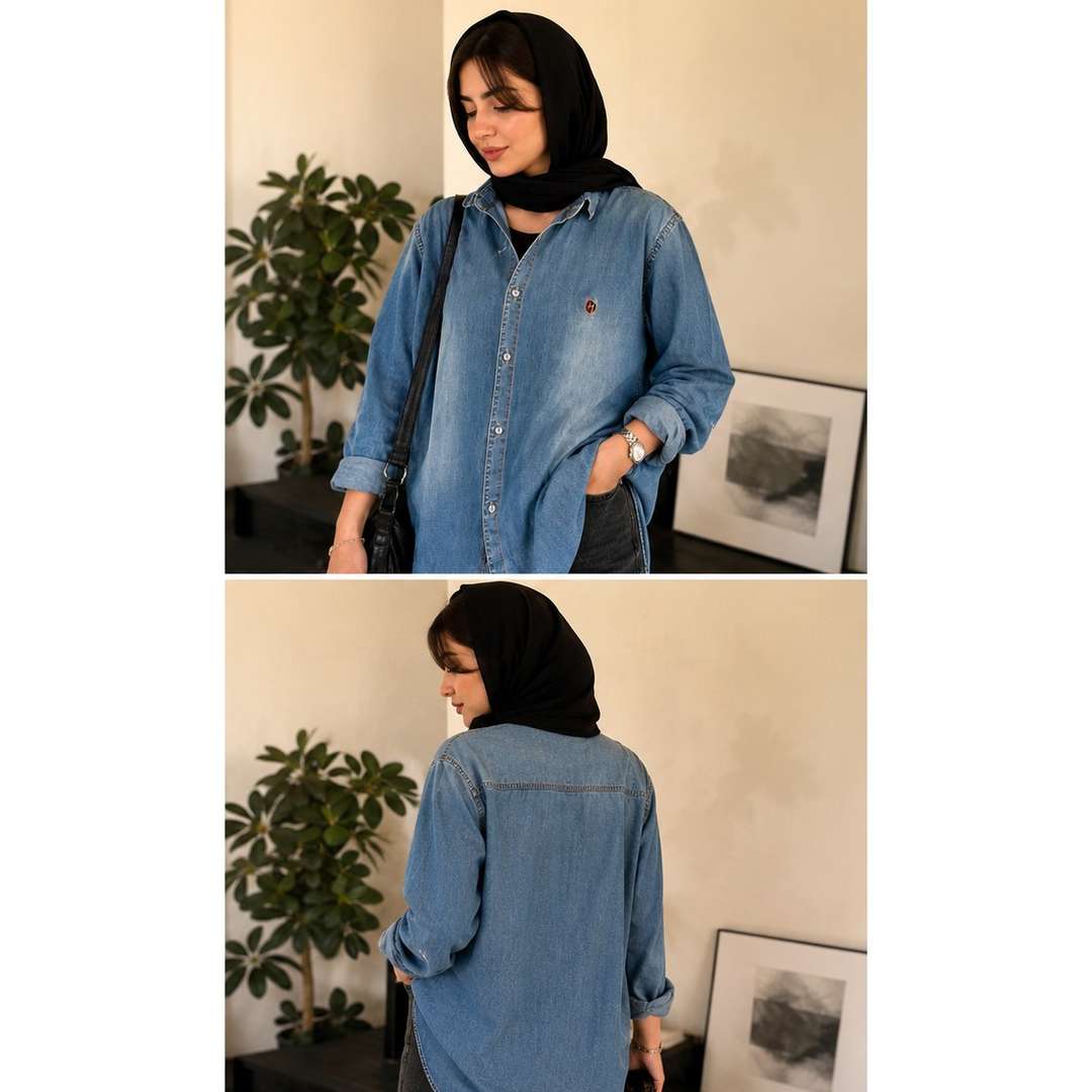 شومیز مانتو طرح لی